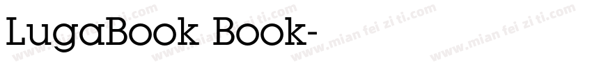 LugaBook Book字体转换